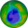 Antarctic Ozone 1990-10-25